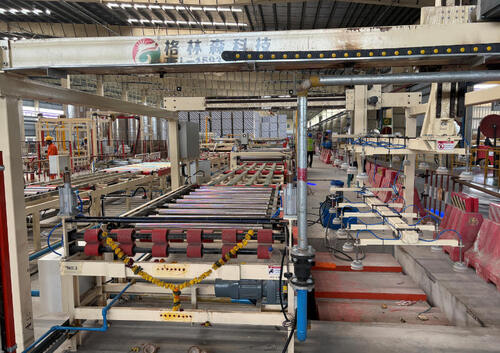 Son şirket çözümleri hakkında Gypsum Ceiling Tile Production Line (Spec: 60cm×60cm) – Shipment Destination: India