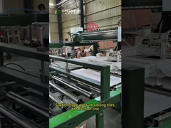 Pvc alçıman tavan kiremitleri laminasyon makinesi