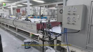 Alçı Tavan Paneli Otomatik Püskürtme Üretim Hattı