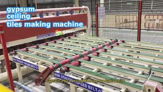 Alçı 2'ye 2 Tavan Makinası Üretim Hattı Nasıl Kullanılır?