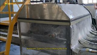 Alçıdan korniş yapma makinesi