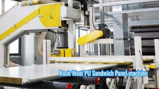 Taş Yünü PU Sandviç Panel üretim hattı