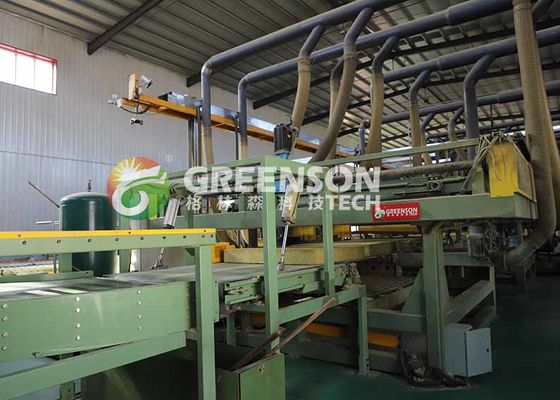 İyi bir fiyat. Yalıtım Malzemesi Üretimi Elektrikli Isıtma Sistemi ile Mineral Yün Kurulu Üretim Hattı çevrimiçi