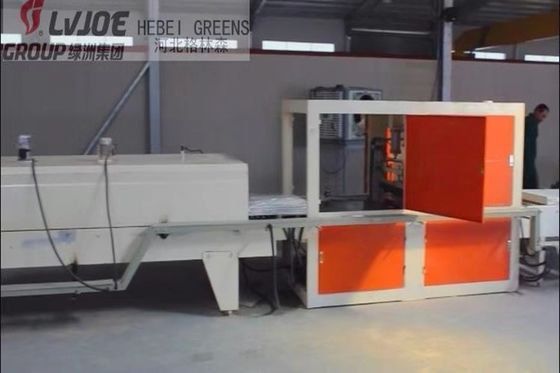 İyi bir fiyat. 15m/min Üretim Hızı Tam Otomatik Alçıman Çatı Taşları Makine Üreticisi çevrimiçi