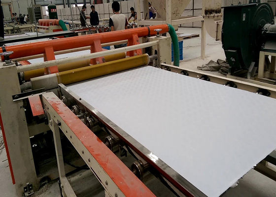 Otomatik Yarım Otomatik Pvc Laminasyonlu Alçıman Çatı Plakası Makinesi Üretim hattı
