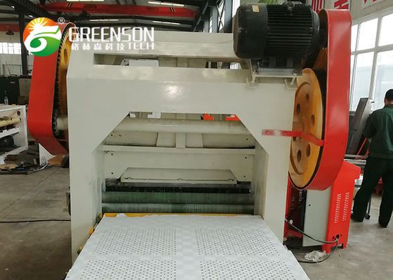 Yuvarlak Delik Sac Perforasyon Makinesi Tam Otomatik Alçı Tavan Karosu Yapma Makinesi