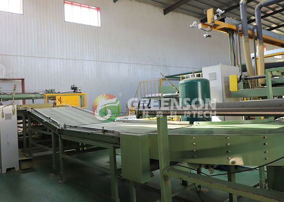 Otomatik Paketleme Makinesi Gelişmiş Mineral Yün Kurulu Üretim Hattı