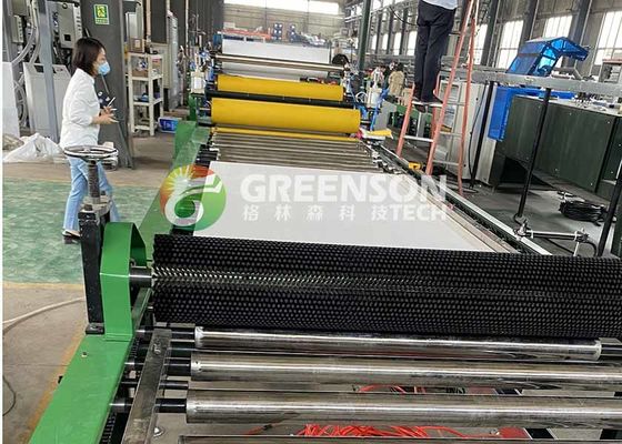 7 mm kalınlığında PVC Alçıman Çatı Kelepçeleri Üretim hattı Mühendis Arıza Çözümü Desteğiyle