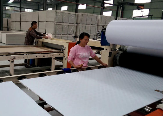 Tam otomatik PVC ve Alüminyum folyo laminasyonlu alçıman tavan üretim hattı
