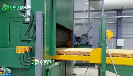İyi bir fiyat. Doğal gaz küpü erime fırını ile kaya yün panelleri yapma makinesi çevrimiçi