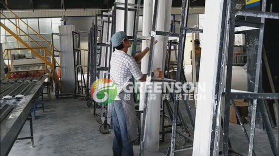 İnşaat malzemesi Alçıman Alçıman Korniş Üretim hattı makineleri 42-150 M Yüksek üretim kapasitesi için