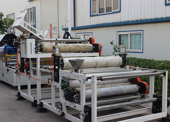 Alçı Tavan Kurulu PVC Lamine Makinası, Kesme, Paketleme sistemi