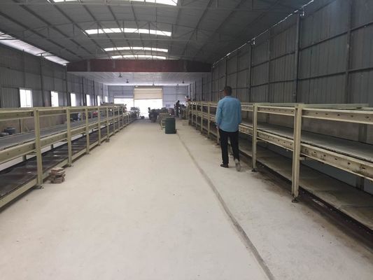 İyi bir fiyat. Ağır Alçı Dekoratif Levha Üretim Hattı 595x595, 603x603 Boyut çevrimiçi