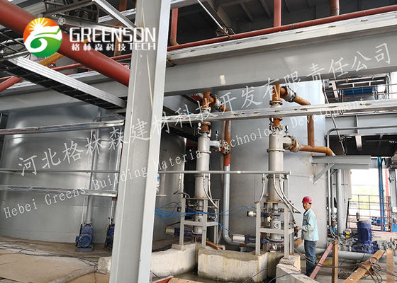 Özelleştirilmiş İnşaat Mineral Yünü Kurulu Üretim Hattı Otomatik Operasyon