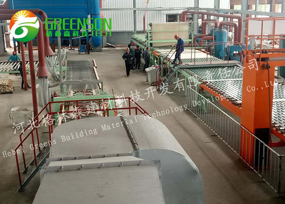Yüksek Kapasiteli Mineral Fiber Tavan Karosu Üretim Hattı 5 - 30 Milyon Sqm