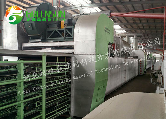 Beş Ana İşlemler ile Basit Yapı Mineral Yün Kurulu Üretim Hattı