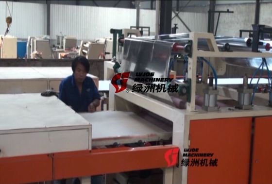 Alçıpan Alçı Levha için PVC Film, Fiber Cam Mat, Alüminyum Folyo Laminasyon Makinası