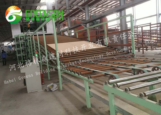 Yangın Bölme Paneli İçin Alçıpan Mineral Yün Levha Üretim Hattı