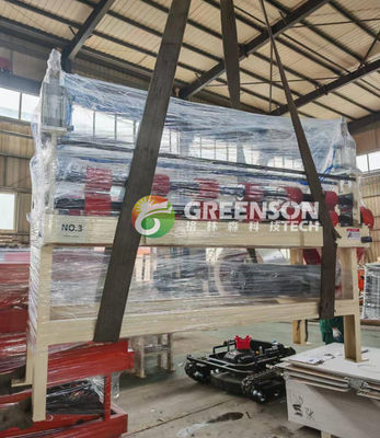 1300mm Etkili Laminasyon, PLC Sistemi ve Yıllık Kapasitesi 2-6 Milyon Metrekarelik Otomatik PVC Laminasyonlu Alçı Panosu Makinesi