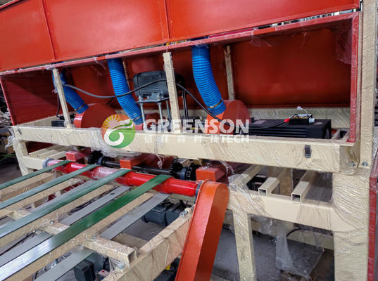 PLC Kontrol Sistemi ile Tam Otomatik Alçak Tahta Laminasyon Makinesi, 1300mm Maks Laminasyon Genişliği ve 15m/min Hız