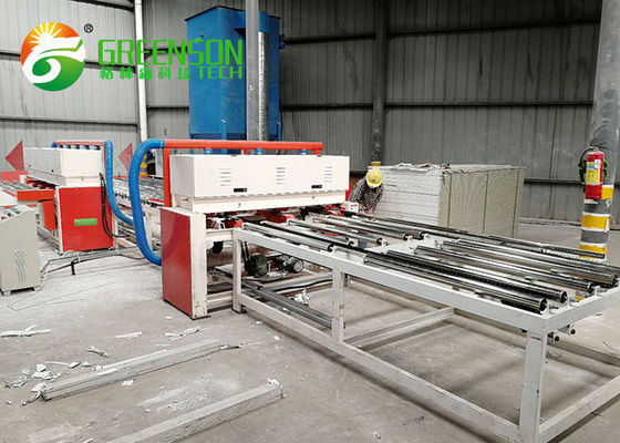PLC Kontrol Alçıpan Kesme Makinası 600 * 600 Alçıpan Yapma Makinesi