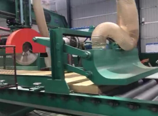 80-200kg/m3 ham madde yoğunluğu ile PLC kontrolü yüksek sıcaklıkta sertleştirme kaya yünü üretim hattı