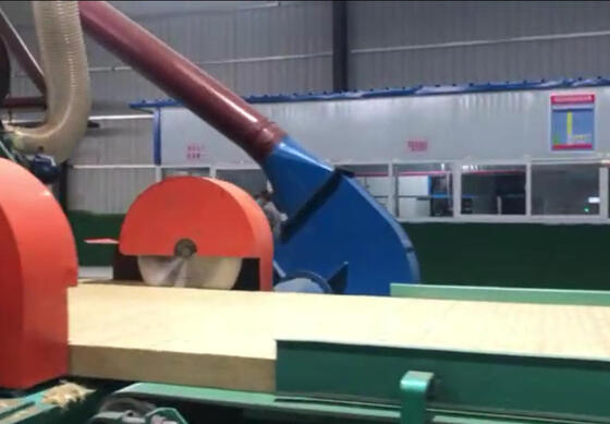 PLC Kontrollü ve Ayarlanabilir Keçe Boyutlu Su İticili Taş Yünü Üretim Hattı