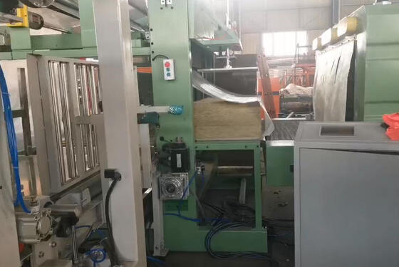 PLC Kontrollü Kaya Yünü Üretim Hattı, Yüksek Sıcaklıkta Kürleme ve 80-200kg/m3 Hammadde Yoğunluğu