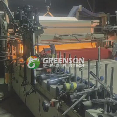 İyi bir fiyat. Tam otomatik PUR 5-17m/min üretim hızı ile kumaş için sıcak erime yapıştırıcı laminasyon makinesi çevrimiçi