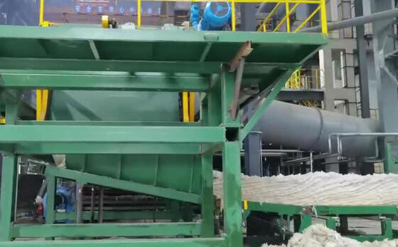 İyi bir fiyat. 10-15 Metre/Dakika Hız ve 80-200kg/m3 Hammadde Yoğunluğuna Sahip Taş Yünü Üretim Hattı İçin Yüksek Verimli Kupol Ocağı çevrimiçi