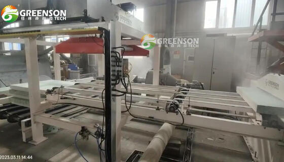İyi bir fiyat. Ambalaj İstifleme için PLC Kontrollü Alçıpan Dunnage Şerit Üretim Hattı çevrimiçi