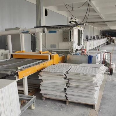 İyi bir fiyat. Yüksek Verimli Alçıpan Sprey Boya Hattı çevrimiçi