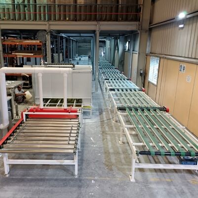İyi bir fiyat. Dekoratif Alçıpan Sprey Boya Makinesi Hattı çevrimiçi