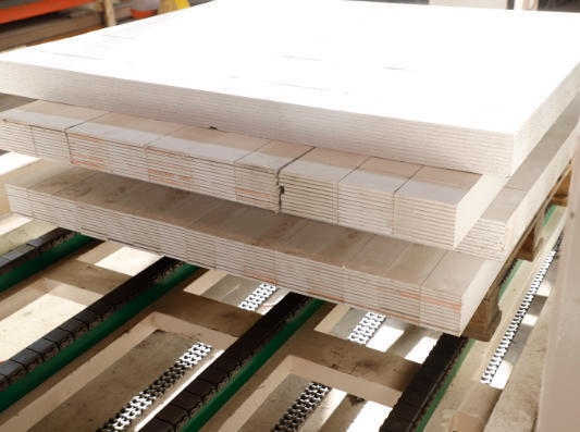 Alçıpan Atık Panel Şerit Kesme Makinası