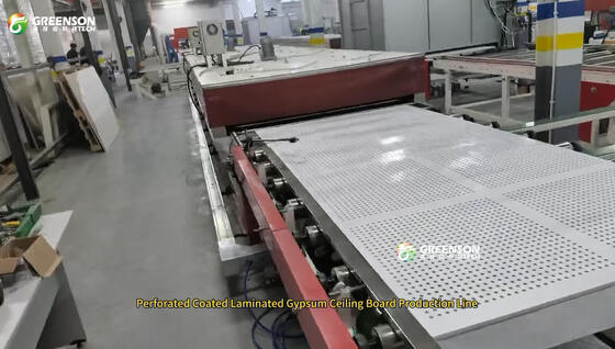 Sürekli Alçı Panel Sprey Boya Üretim Hattı
