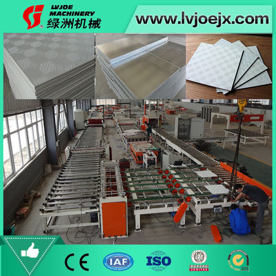 İyi bir fiyat. Alçıpan Alçıpan için Tam Otomatik PVC Vinil Laminasyon Makinesi çevrimiçi