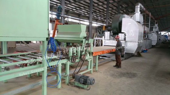 İyi bir fiyat. 600x600mm Mineral Fiber Tavan Paneli Makinesi 2x2 Tavan Fayans Üretim Hattı çevrimiçi