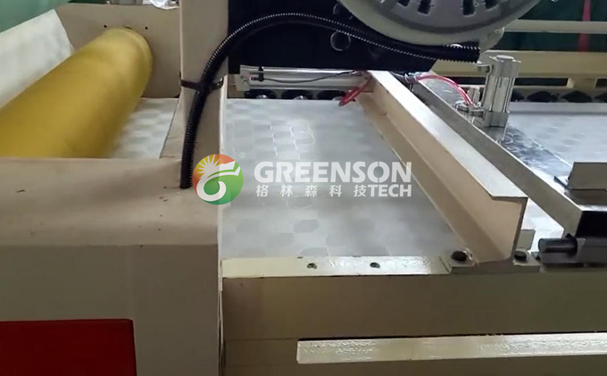 60×60cm Gypsum Ceiling Tile Production Line in operation